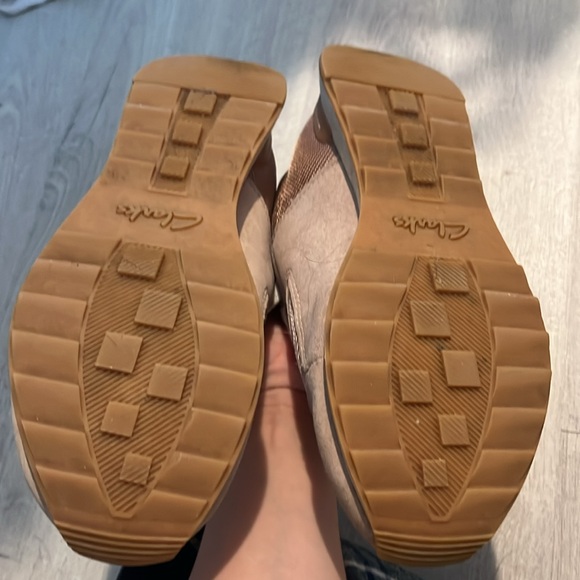 Clarks Pink, Mauve & Grey Retro Sneaker Sz 6 - Picture 11 of 16